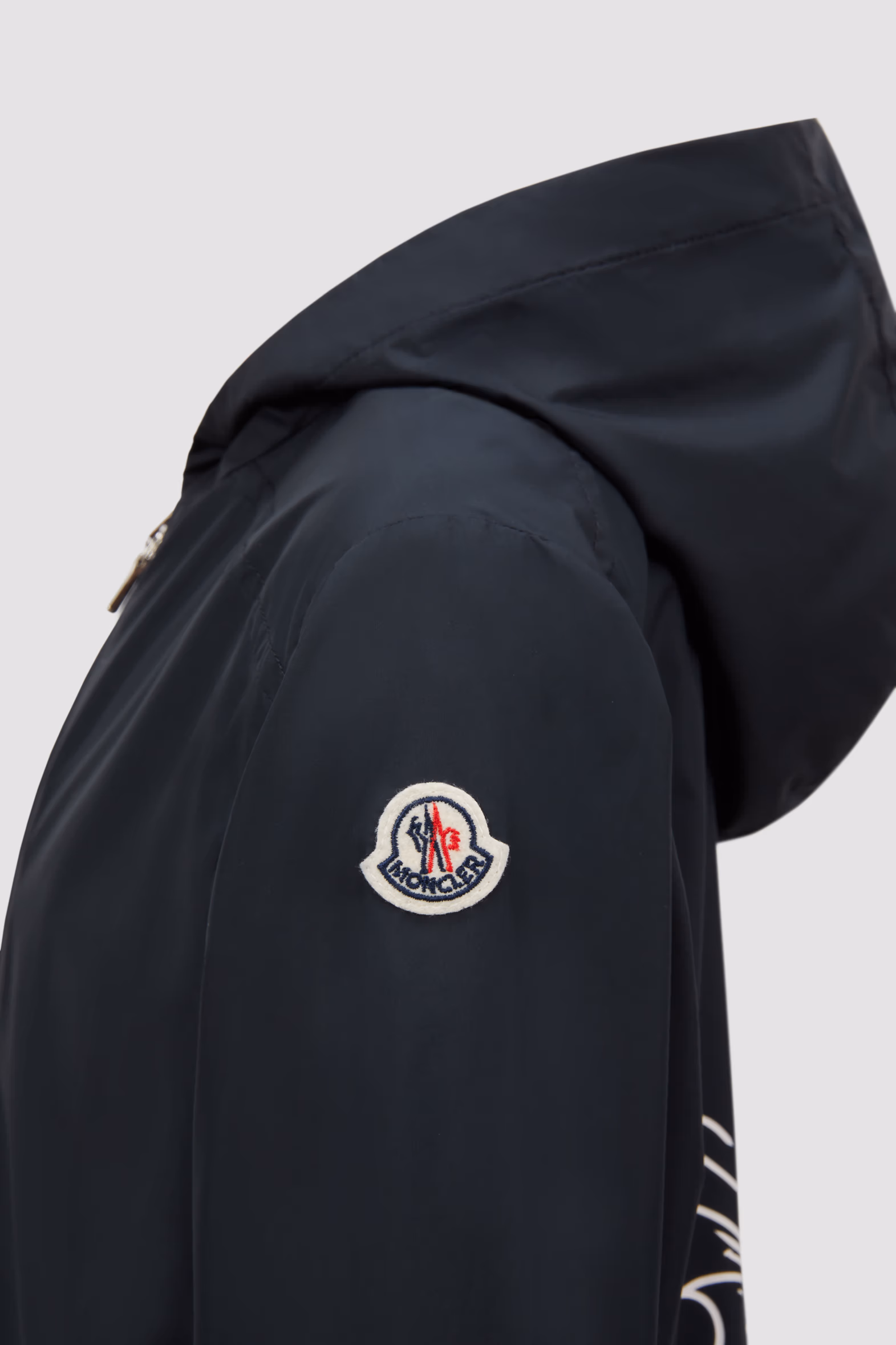 Desmon Hooded Jacket Boy Dark Blue Moncler 4